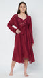 KOI SLEEPWEAR Premium Modal Nighty with Robe