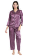 Classic Satin Nightsuits LAVENDER