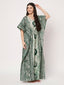 KOI Bloom Tie-Dye Printed Kaftan