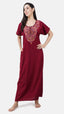 Patty Bra-free Comfort Embriodered Nighty