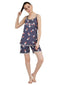 Spaghetti Short Nightsuit with Ball Lace