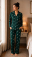 HEART PRINT PYJAMA SET