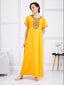 Multi Coloured Embroidered Nightgown