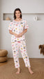 KOI-3D TEXTURE-PINK-FULL-PAJAMASET