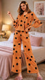 Women's Dot Printed Night Suit Set