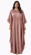 Women's Satin Lace Kaftan Gown