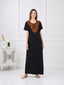 Colourful Embroidery Nightgown