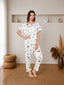 KOI-3D TEXTURE-BLUE-FULL-PAJAMASET