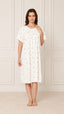 KOI-Cream Pastel -Floral Nighty
