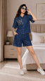 Denim Diva Short Co-Ord Set