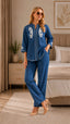 PREMIUM DENIM EMBROIDERY CO-ORD SET