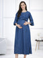 Denim Maternity dress