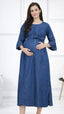Denim Maternity dress