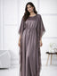 Women's Satin Lace Kaftan Gown