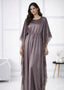 Women's Satin Lace Kaftan Gown