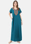 Multi Coloured Embroidered Nightgown