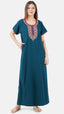 Multi Coloured Embroidered Nightgown