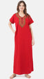 Multi Coloured Embroidered Nightgown