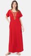 Cream Embroidered Nightgown