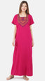 Multi Coloured Embroidered Nightgown