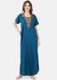 Cream Embroidered Nightgown