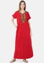 Multi Coloured Embroidered Nightgown
