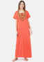 Multi Coloured Embroidered Nightgown