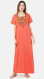 Multi Coloured Embroidered Nightgown