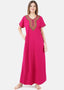 Multi Coloured Embroidered Nightgown