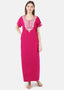 Cream Embroidered Nightgown