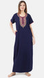 Multi Coloured Embroidered Nightgown
