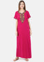 Multi Coloured Embroidered Nightgown