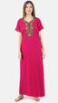 Multi Coloured Embroidered Nightgown