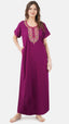 Multi Coloured Embroidered Nightgown