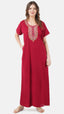 Multi Coloured Embroidered Nightgown