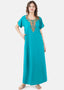 Cream Embroidered Nightgown