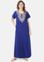 Cream Embroidered Nightgown