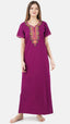 Multi Coloured Embroidered Nightgown