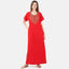 Mirror Embroidery Night Gown