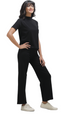 Black Lycra Co-ord Set