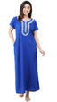 Cream Embroidered Nightgown