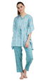 Rayon Kaftan Long Nightsuit