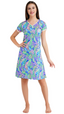 Short Nightgown with Animal Print