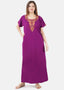 Cream Embroidered Nightgown