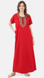 Multi Coloured Embroidered Nightgown