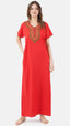 Multi Coloured Embroidered Nightgown