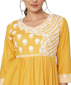 KOI SLEEPWEAR Beautiful short embroidered dress