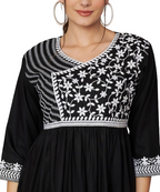 KOI SLEEPWEAR Beautiful short embroidered dress