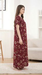 Midnight Blossom Alphine Maxi Nightgown