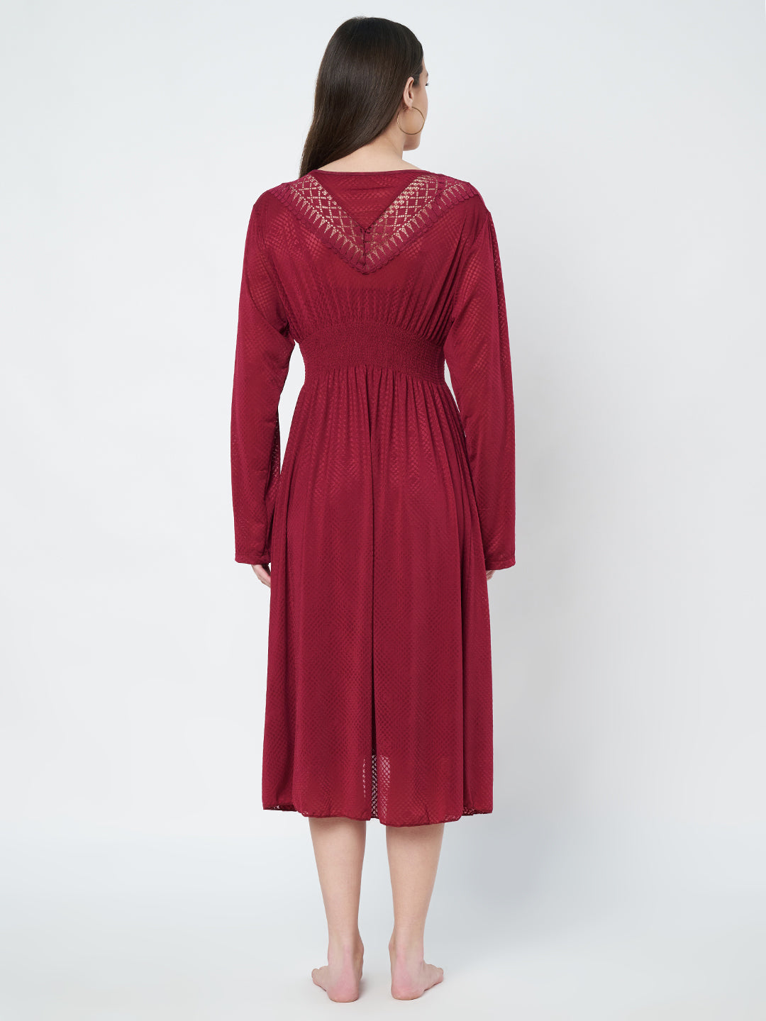 KOI SLEEPWEAR Premium Modal Nighty with Robe